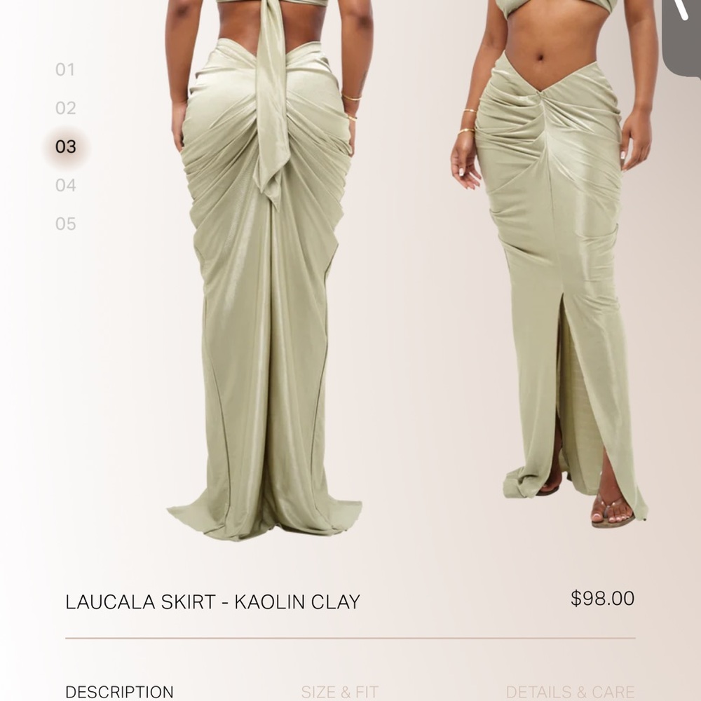Coucoo clay skirt